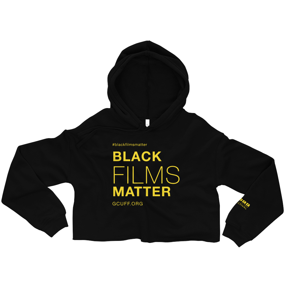 Black Films Matter - Women's Crop Hoodie