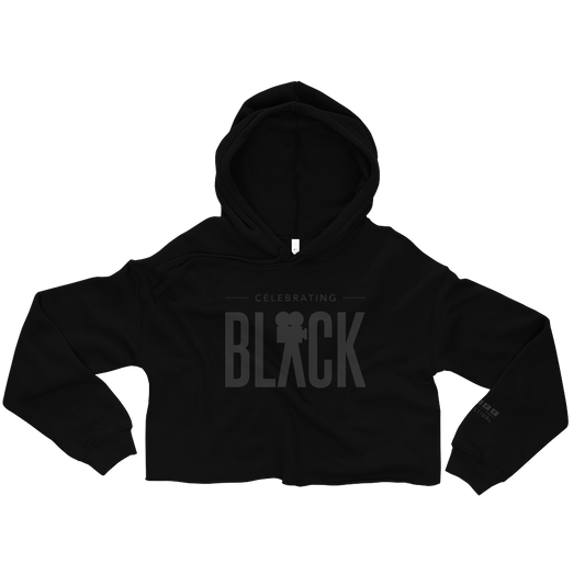 Celebrating Black - Women's Crop Hoodie